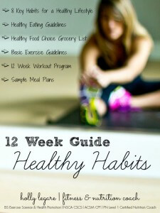 12 week healthy habits guide